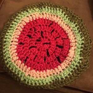 Handmade Watermelon Beret